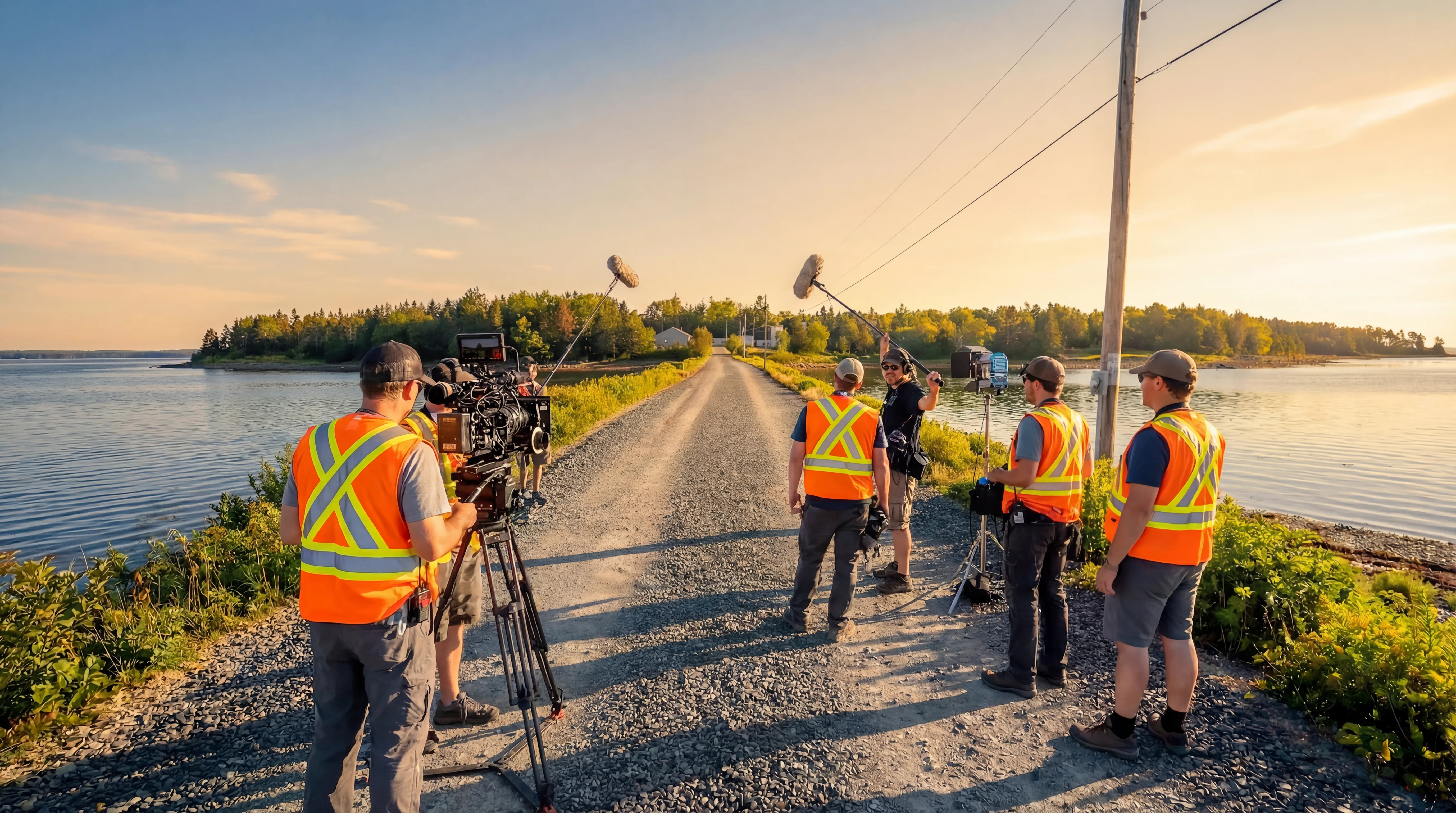 The Curse of Oak Island television series filming