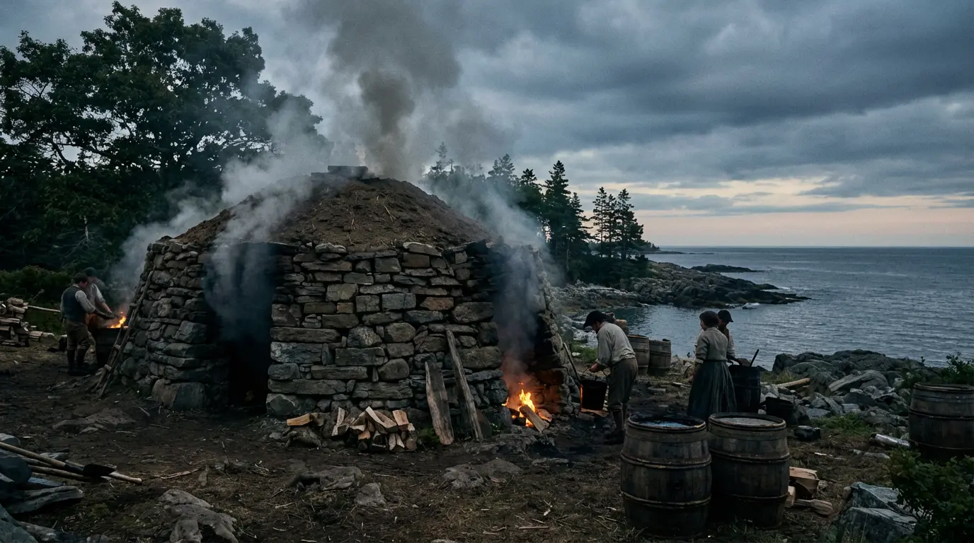 Black Gold: The Tar Kiln Theory