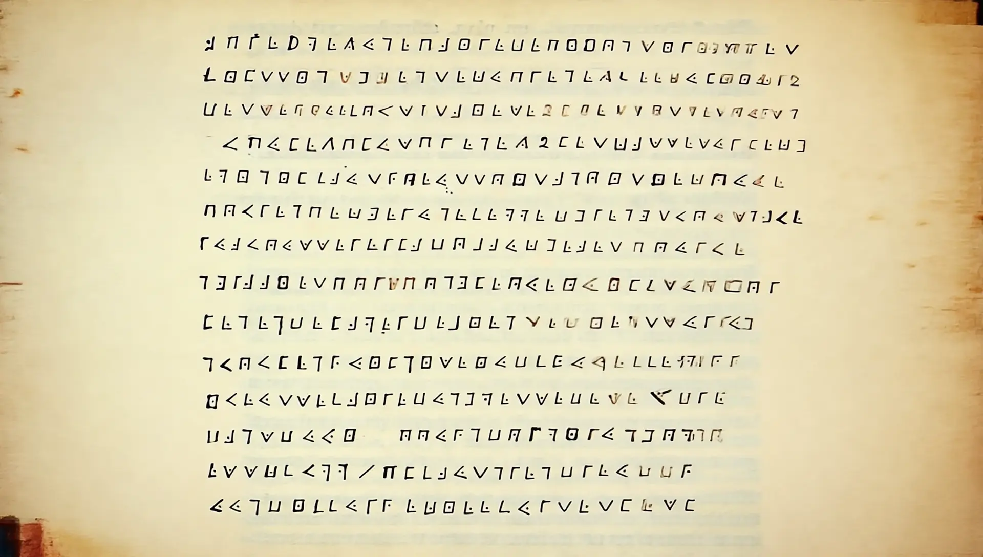 The cryptogram of Olivier Levasseur