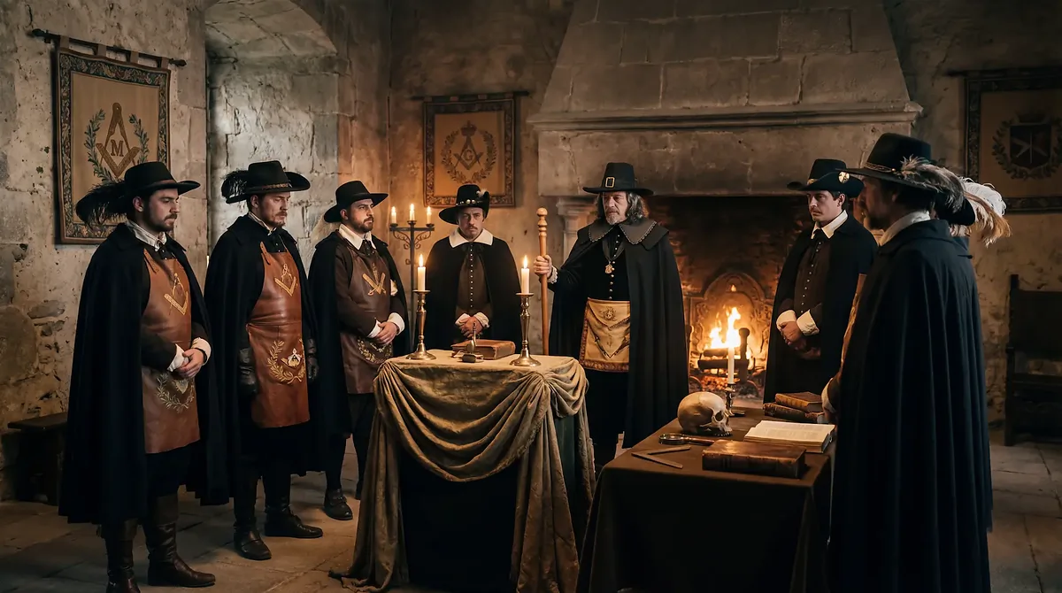 Freemasons on Oak Island, Oak Island jigsaw puzzle on thecurseofoakisland.com