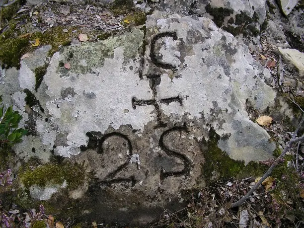 One of the Marker Stones around Seborga