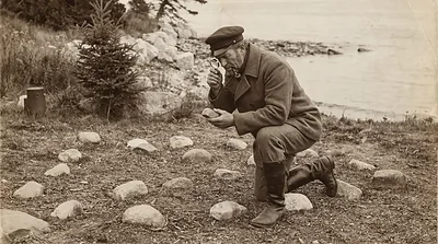 Stone Triangle, the Oak Island Sextant