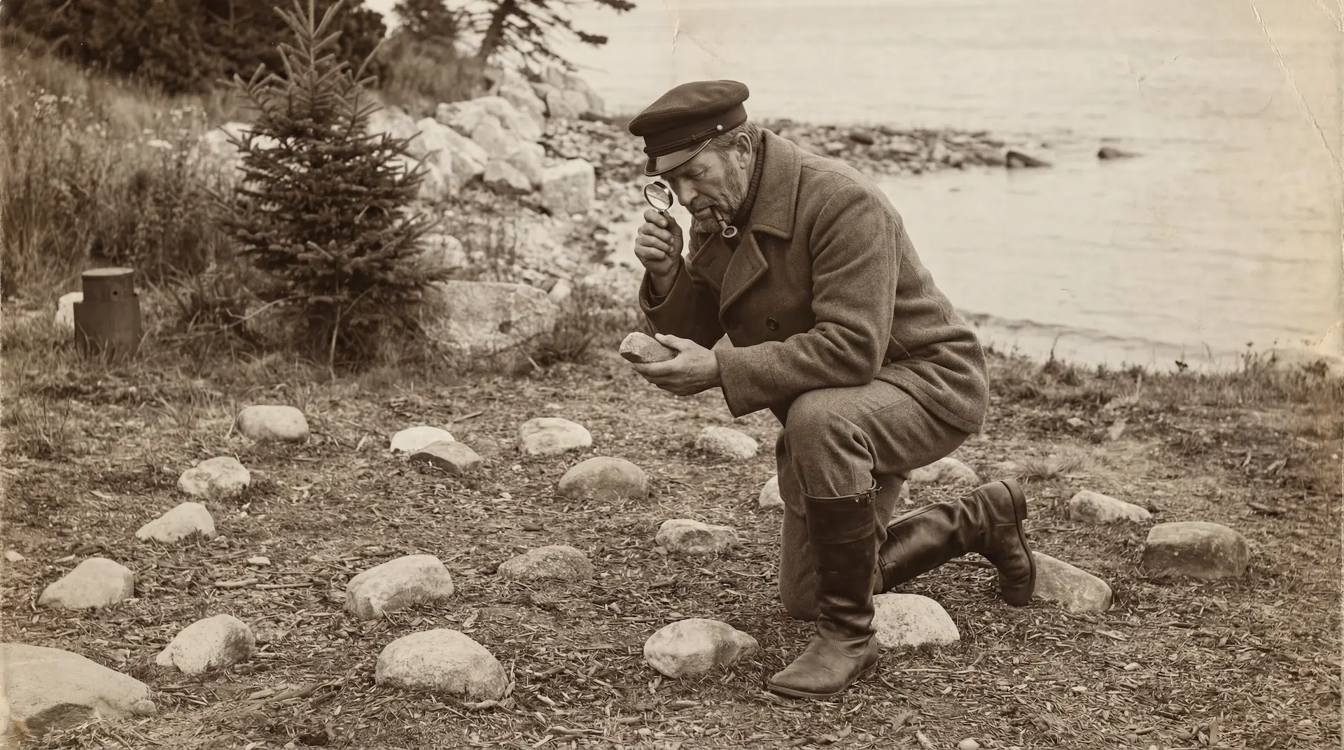 Stone Triangle, the Oak Island Sextant