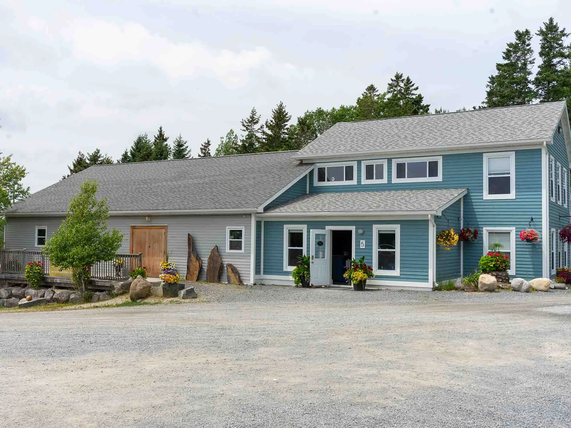The Oak Island Interpretive Center, the Museum on the island