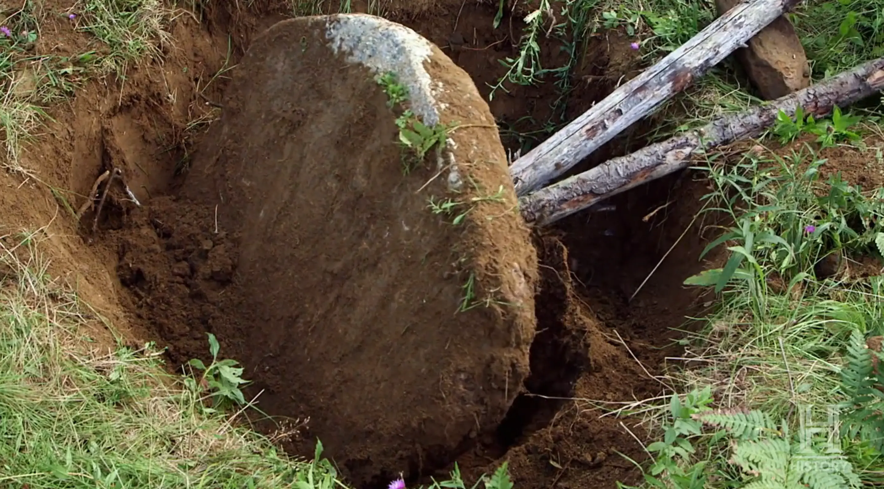The Kingdom stone on Oak Island