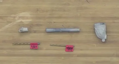 Clay Pipe Stem with "O" Inscription — Oak Island artifact