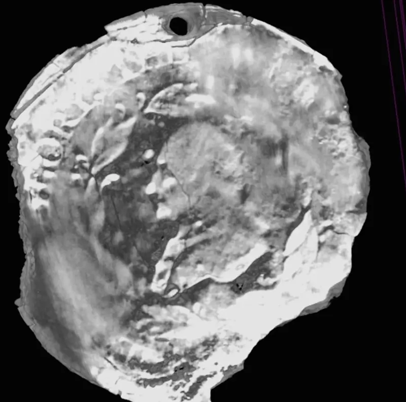 George Washington Funeral Urn Medal found on Oak Island