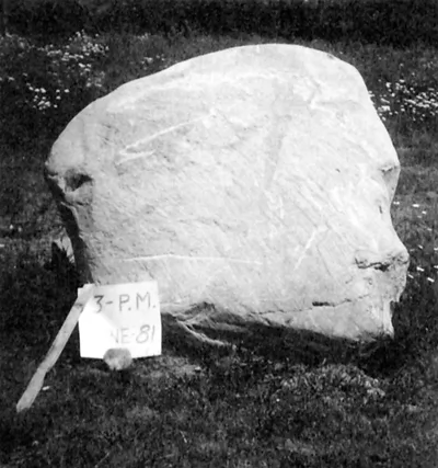 Head Stone (human face/sword)
