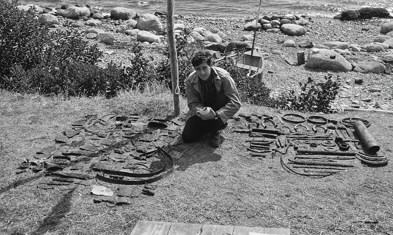 Iron finds Smith's Cove (Beamish survey, 1965), unknown Artifact found at Smith's Cove, Oak Island, Nova Scotia. Dated: Mixed; undated