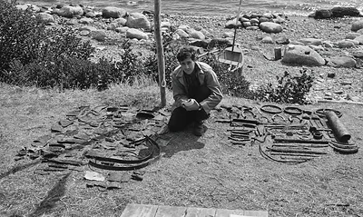 Iron finds Smith's Cove (Beamish survey, 1965)