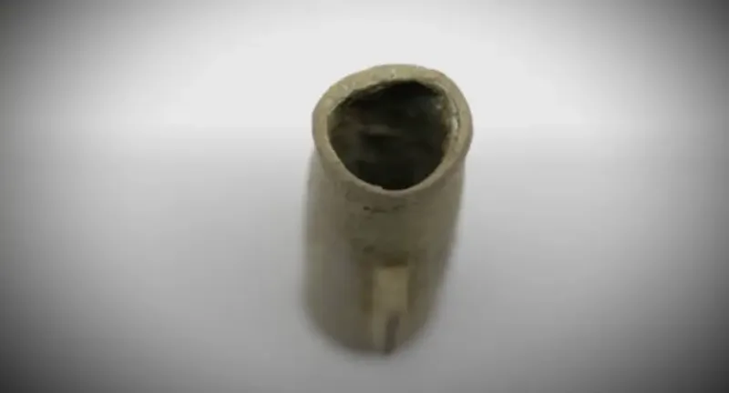 Ramrod Guide — Colonial Artifact found at Oak Island, Oak Island, Nova Scotia. Dated: 1600-1800